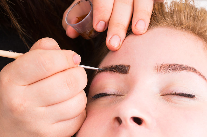 Diva Hair Salon Eyebrow Tinting Services